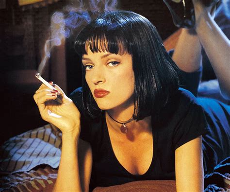 Uma Thurman as Mia Wallace in Pulp Fiction, 1994 : r/OldSchoolCool