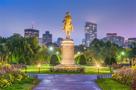 Boston Public Garden - Amazing America