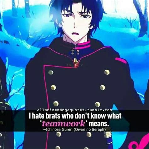 Pin by Rion on Owari no seraph | Owari no seraph, Anime quotes, Anime qoutes