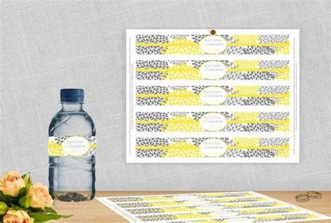 28 Avery Water Bottle Labels Template in 2020 | Diy water bottle labels, Water bottle labels ...