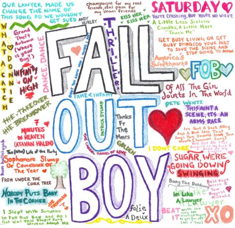 Fall Out Boy Songs by xxBrandy on DeviantArt