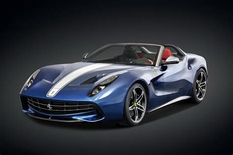 Blue Ferrari F60 - Convertible car wallpaper