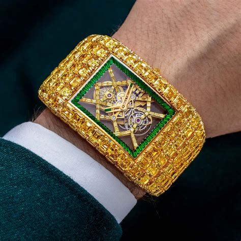 Jacob & Co. $20 Million Yellow Diamond Watch is Not For Those with Shallow Pockets – Suckstobebroke