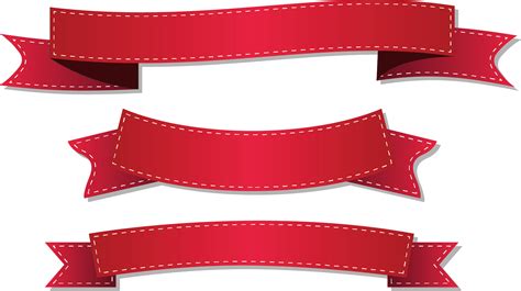 Red Ribbon Vector at Vectorified.com | Collection of Red Ribbon Vector ...