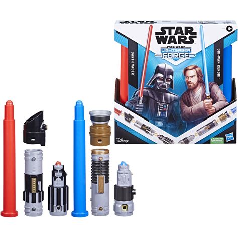 Star Wars Lightsaber Forge Darth Vader Vs. Obi-Wan Kenobi | BIG W