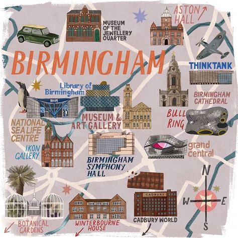 And here’s another one! (P | Cadbury world, Birmingham, Illustrated map