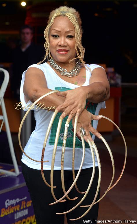 This Woman's 23-Inch Fingernails Made ‘Ripley's Believe It Or Not’ Book - BellaNaija