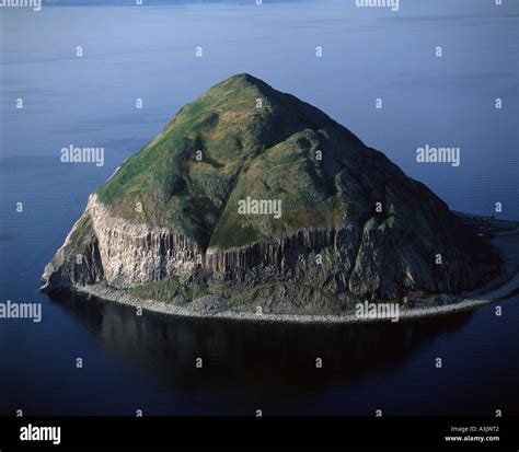 Ailsa Craig island Scotland aerial view Stock Photo: 6172993 - Alamy