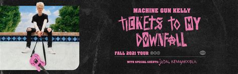 Machine Gun Kelly - Tickets to My Downfall Tour 2021 - The Rooftop at ...