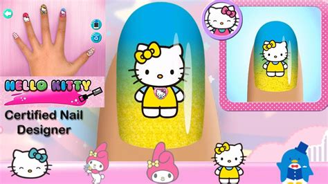 Hello Kitty Nail Salon | Certified Nail Designer | Fashion Games For ...