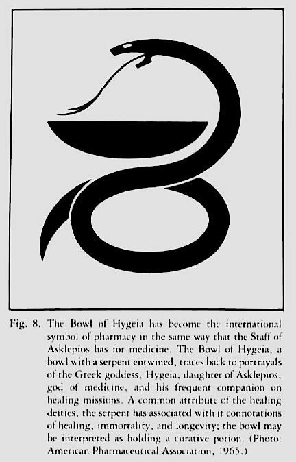 Hygeia – Greek Goddess of Health – “Official Symbol was a Large Water Basin and a Snake ...