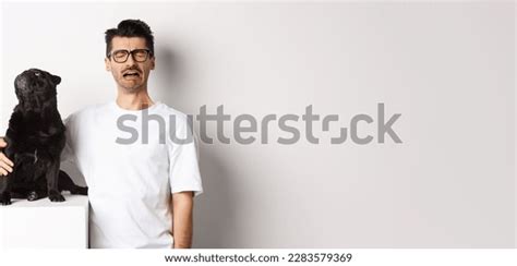 Image Sad Crying Man Hugging His Stock Photo 2283579369 | Shutterstock