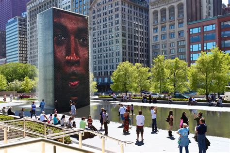 The Crown Fountain Chicago