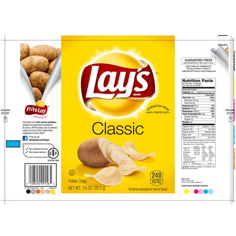 Nutrition Facts For Lay S Classic Potato Chips | Besto Blog