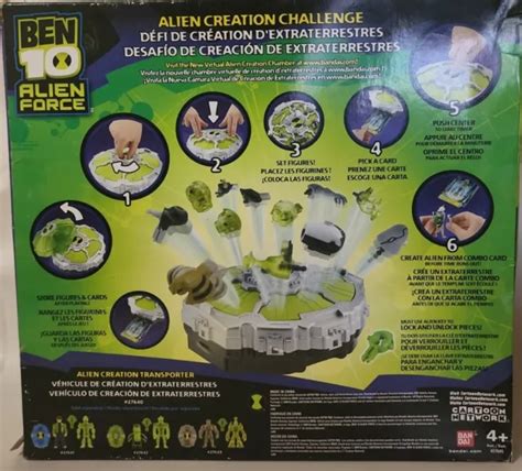 2009 BEN 10 Alien Creation Challenge Cartoon Network Alien Force NEW $45.00 - PicClick