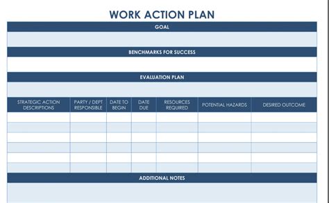 Action Plan Template for Managers | ExcelTemplate