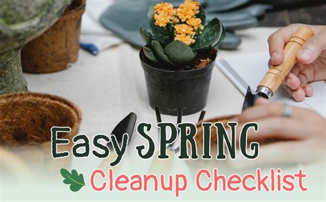 Spring Cleanup Checklist for your Garden or Yard | Friday-Ad Blog