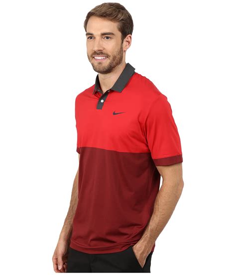 Nike Golf Tiger Woods Velocity Jacquared Polo Shirt - Zappos.com Free ...