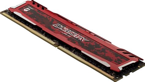 Crucial Ballistix Sport LT 8GB Single DDR4 2666 MT/s (PC4-21300) CL16 SR x8 DIMM 288-Pin Memory ...