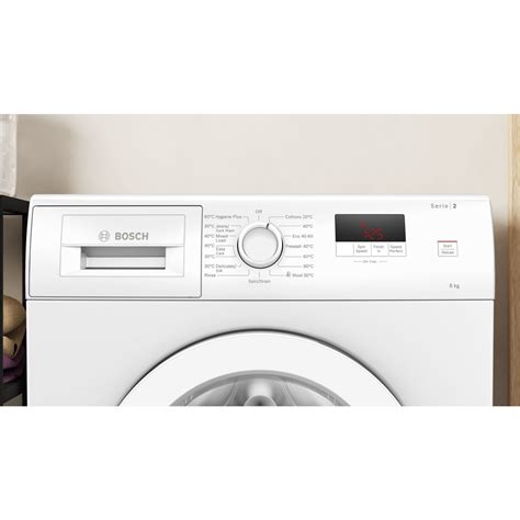 Bosch Series 2 8kg 1400rpm Washing Machine - White WAJ28002GB ...