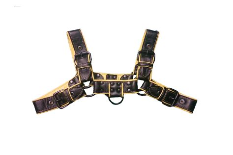 Garment Leather Bulldog Harness - House of Basciano