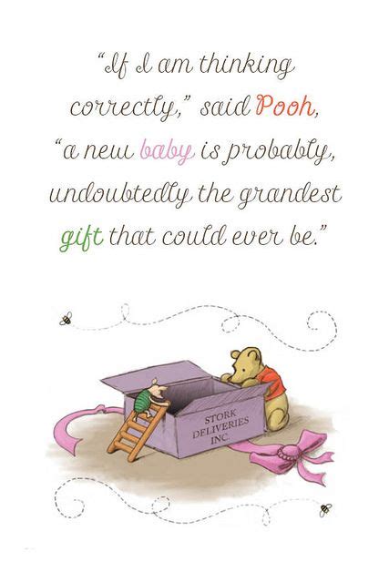 New Baby Quote~ Winnie the Pooh | New baby quotes, Pooh quotes, Baby quotes