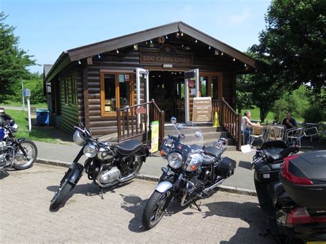 20/07/16: The Log Cabin Cafe... | Triumph motorcycles, Bonneville, Motorcycle