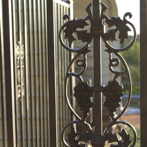 Decorative Ornamental Wrought Iron Garden Gates - American Fence Concepts