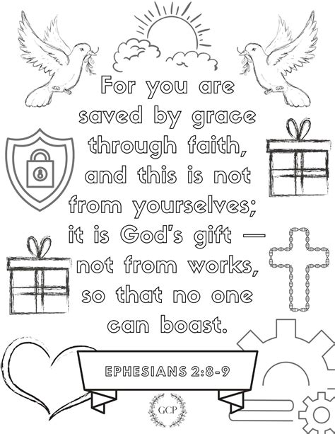 Bible Coloring Page Ephesians | Bible verse coloring page, Bible coloring pages, Bible verse ...