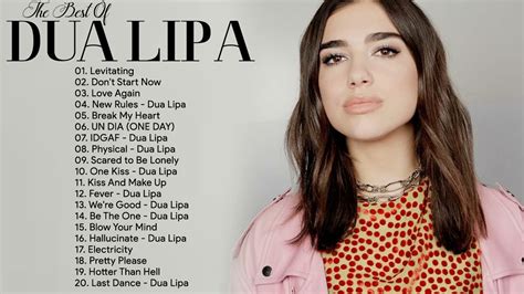 Dua Lipa Greatest Hits Playlist Album 2021 - Dua Lipa Best Songs Full Album - YouTube