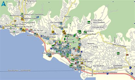 trinidad-port-of-spain-gps-map - GPSTravelMaps.com