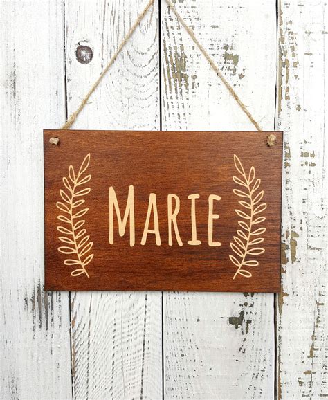 Personalized Wooden Sign Name Sign Kids Room Wedding Gift Baby | Etsy ...