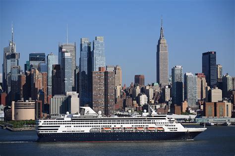 New York City Skyline and Cruise Ship 2012 Photograph by Frank Romeo - Fine Art America