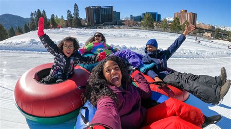 Sledding and Tubing at Lake Tahoe