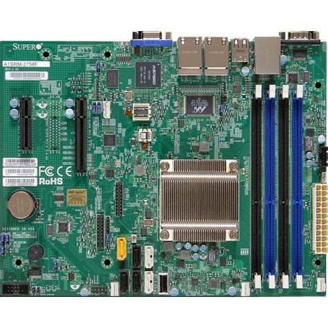 Supermicro Micro ATX DDR3 1333 Motherboard and CPU Combo A1SRM-2758F-O - Walmart.com