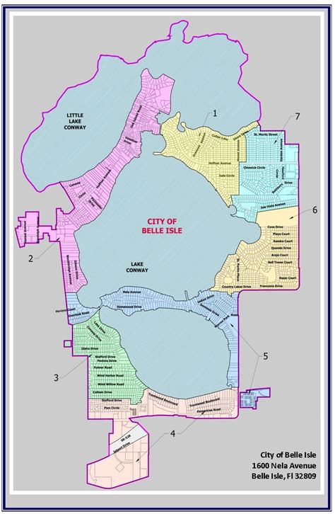 District Map | Belle Isle, FL