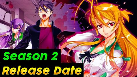 Highschool Of The Dead Season 2: Cast, Character And Update ...