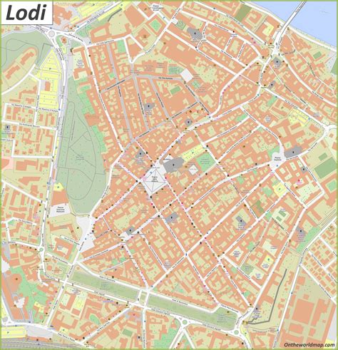 Lodi Maps | Italy | Maps of Lodi