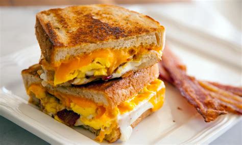 A marvellous bacon, egg and cheese toastie... : r/Bacon