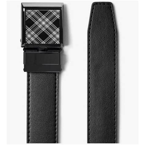 Slidebelts | Accessories | Slidebelts Original Brand Mens Black Leather Ratchet Belt Plaid ...