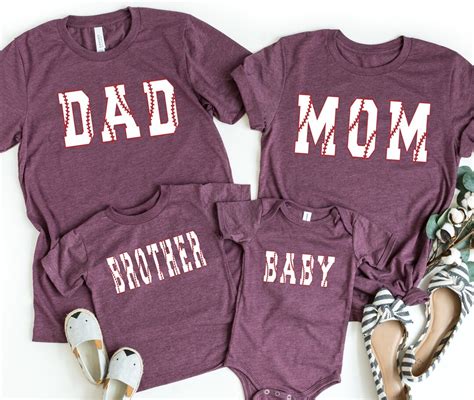 Baseball Shirt, Personalized Baseball Family Shirts, Custom Baseball ...