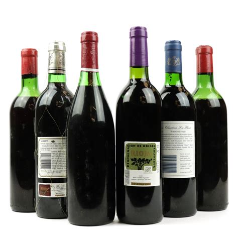 Assorted Red Wines / 6 Bottles | Wine Auctioneer