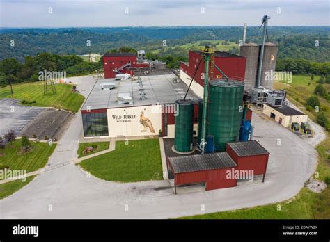 Wild Turkey Bourbon Distillery, Lawrenceburg, Kentucky, USA Stock Photo ...