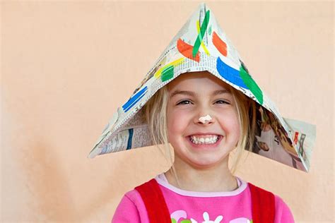 Paper Hat Crafts For Kids