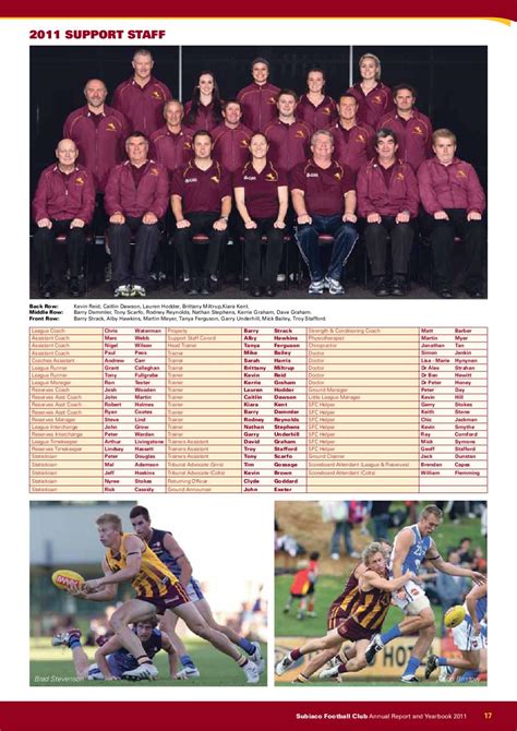 2011 Subiaco Football Club Yearbook by Subiaco Lions - Issuu