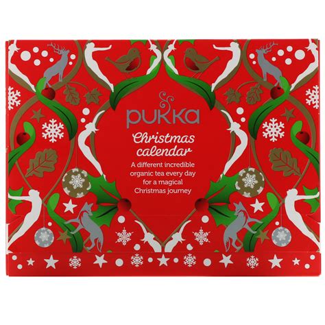 Pukka Herbs, Christmas Advent Calendar, Variety Pack, 24 Tea Sachets - iHerb