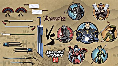 Shadow Fight 2 | All Boss Weapons vs All Bosses #shadowfight2 #shadowfight3 - YouTube