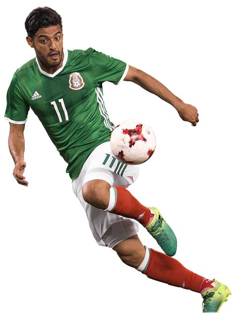 Carlos Vela Mexico football render - FootyRenders