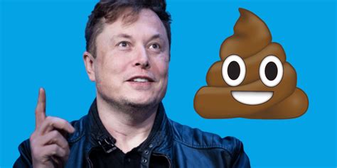 Elon Musks bajs-emoji som används mot honom av Twitter - Crast.net