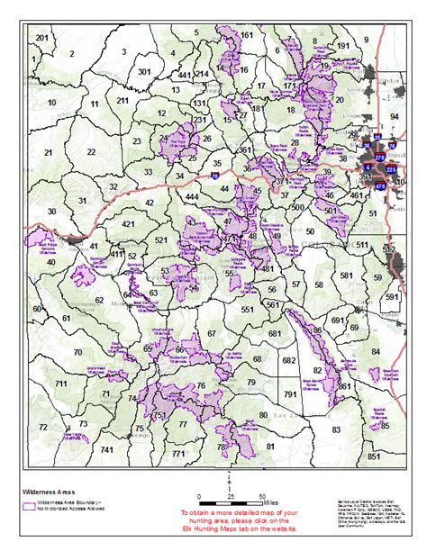 Colorado Elk Hunting Maps - Flor Oriana